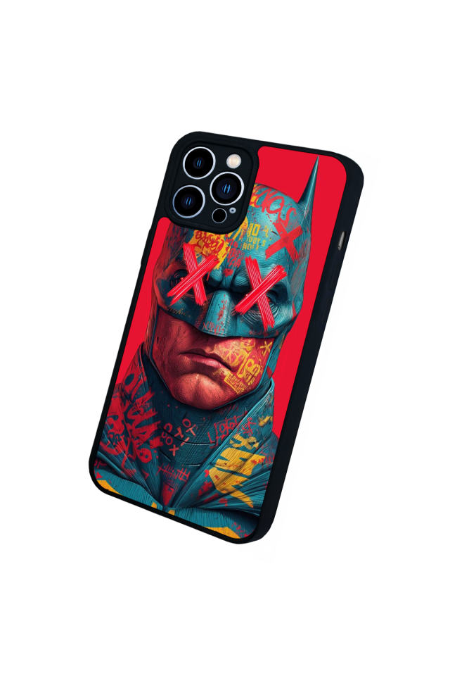 iPhone 13 Pro Max Uyumlu Batman Tasarımlı Glossy Premium Kılıf