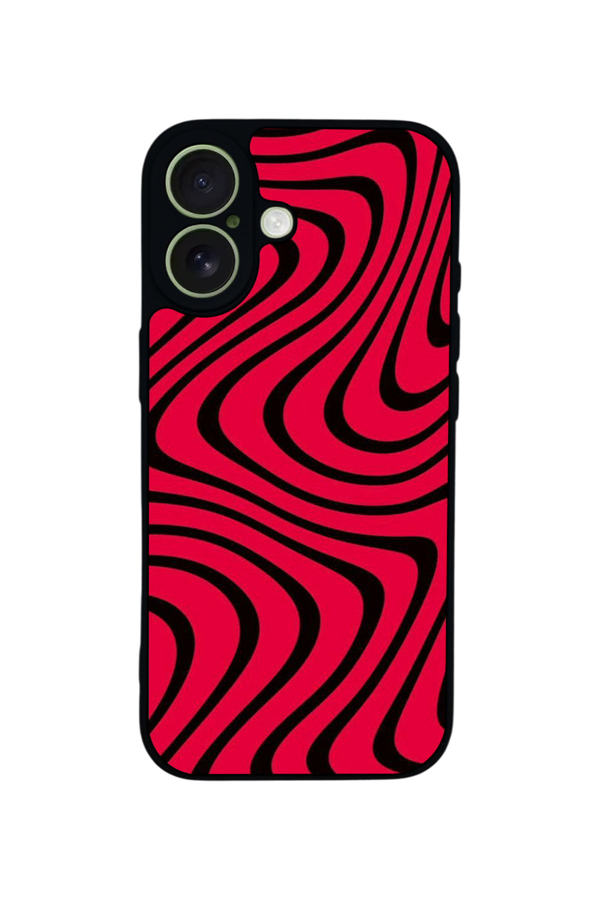 iPhone 17 Uyumlu Çizgi Sanatı Tasarımlı Glossy Premium Kılıf