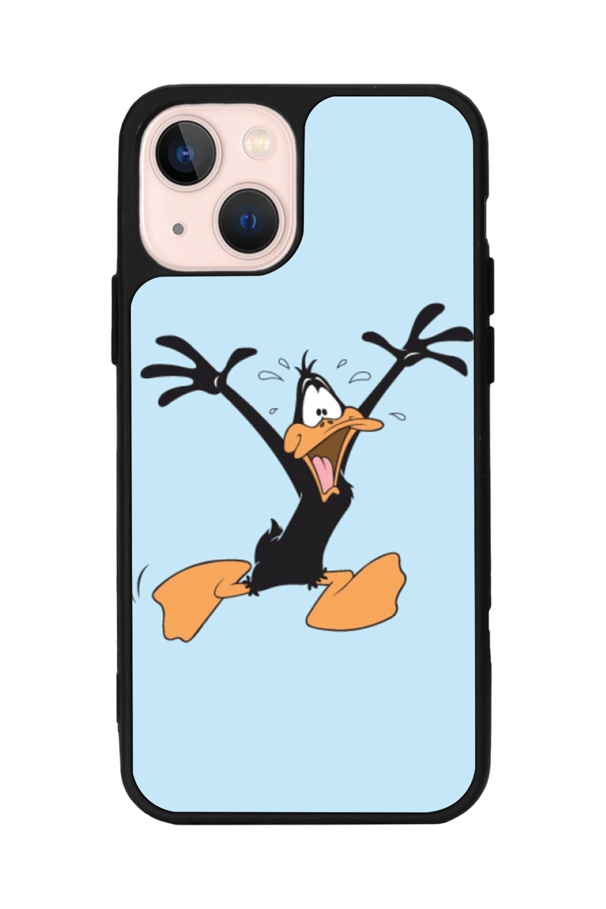iPhone 13/14 Uyumlu Daffy duck Tasarımlı Glossy Premium Kılıf