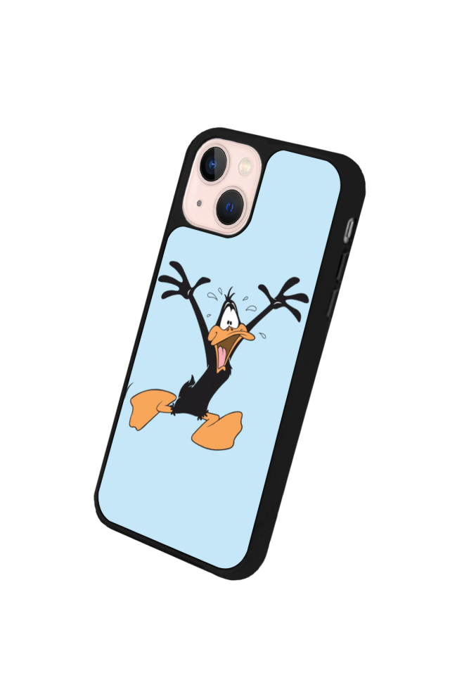 iPhone 13/14 Uyumlu Daffy duck Tasarımlı Glossy Premium Kılıf