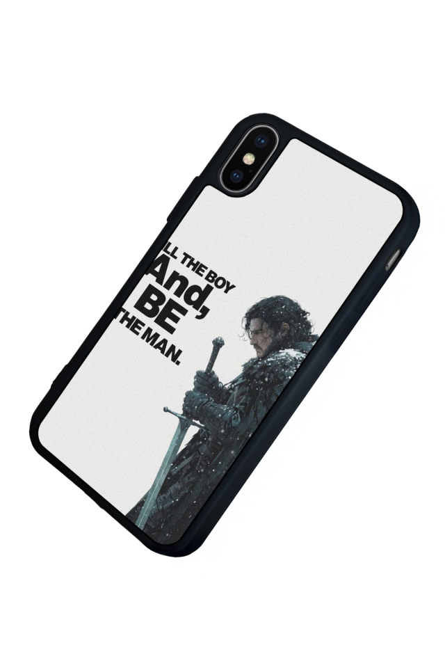 iPhone X/ XS Uyumlu GameOfThrones Tasarımlı Glossy Premium Kılıf