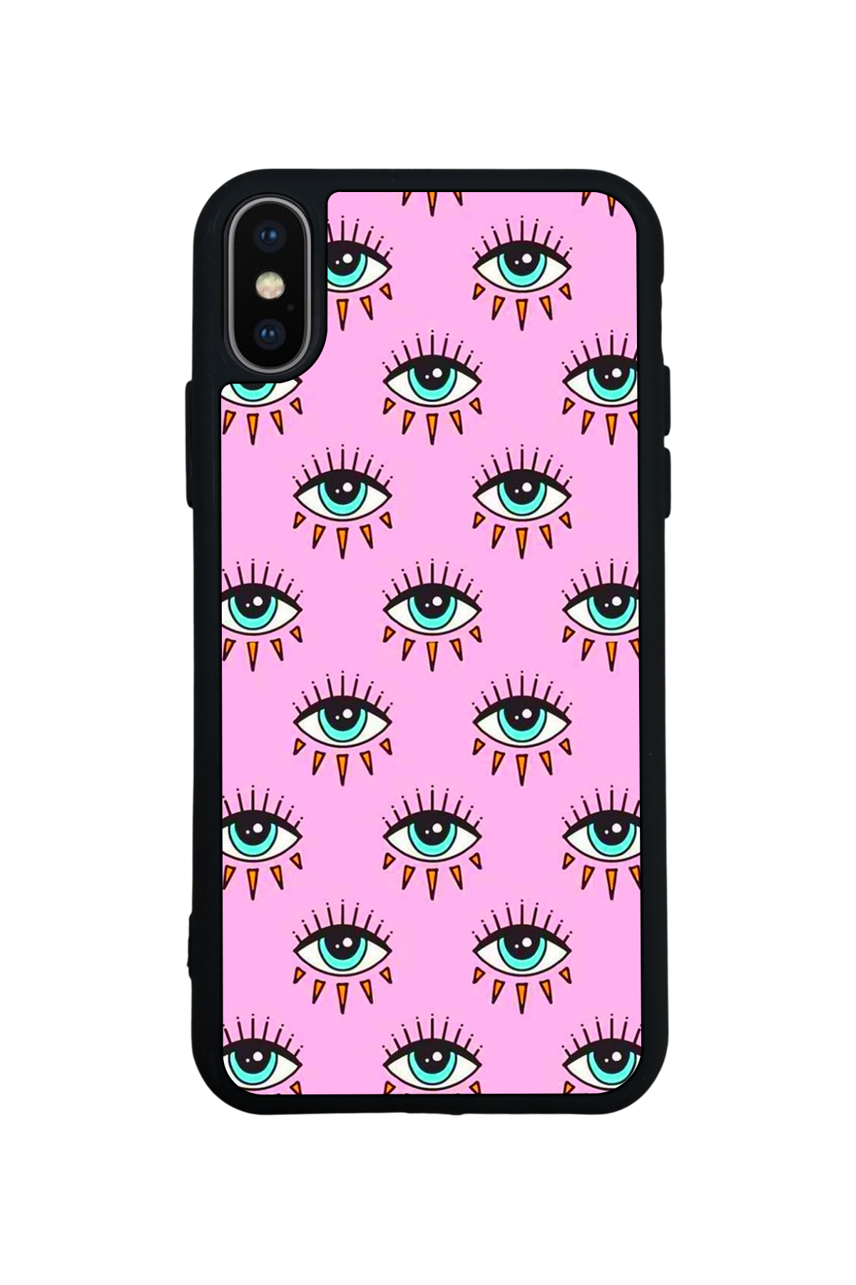 iPhone XS Max Uyumlu Göz Tasarımlı Glossy Premium Kılıf