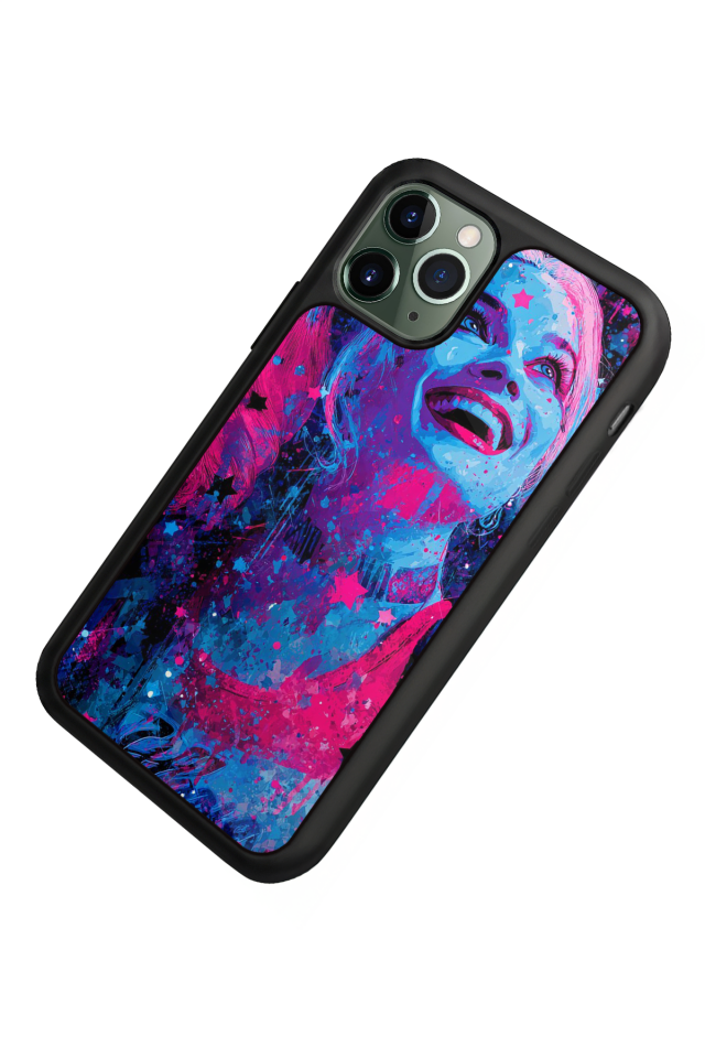 iPhone 11 Pro Uyumlu HarleyQueen Tasarımlı Glossy Premium Kılıf