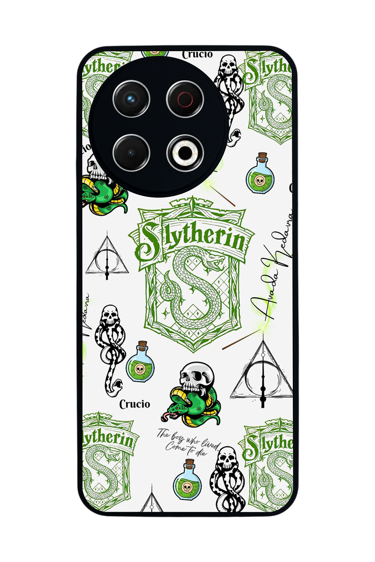 Tecno Spark 30 Pro Uyumlu HarryPotter Tasarımlı Glossy Premium Kılıf