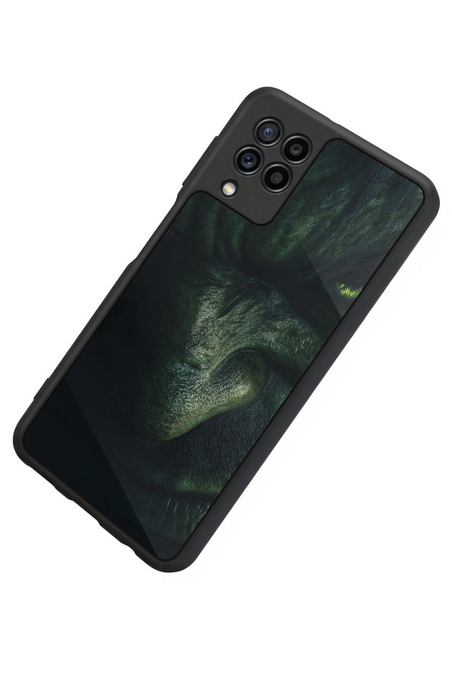 Samsung Galaxy M22 Uyumlu Hulk Tasarımlı Glossy Premium Kılıf
