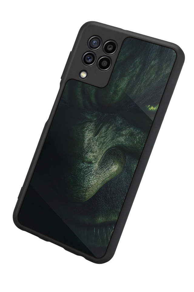 Samsung Galaxy M22 Uyumlu Hulk Tasarımlı Glossy Premium Kılıf