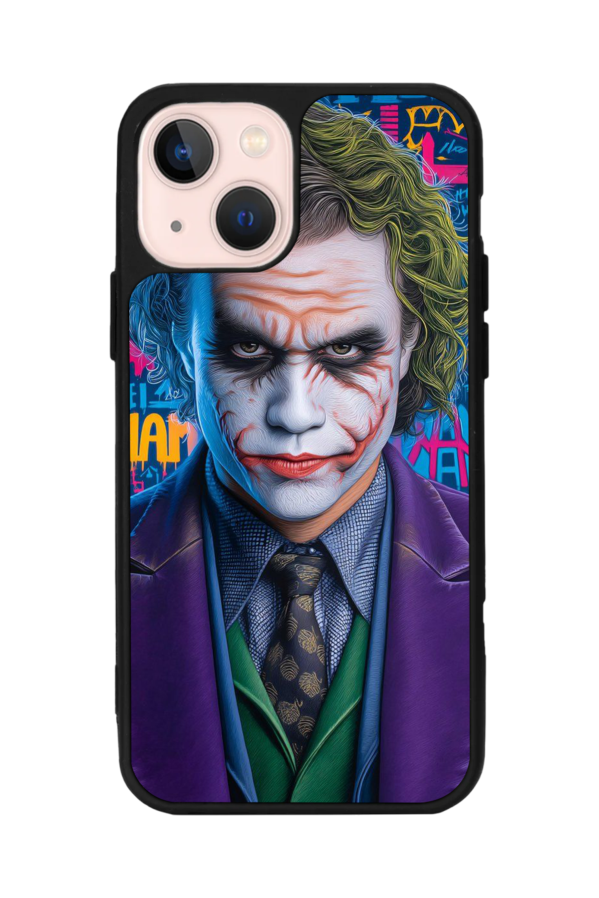 iPhone 15 Uyumlu Joker Tasarımlı Glossy Premium Kılıf