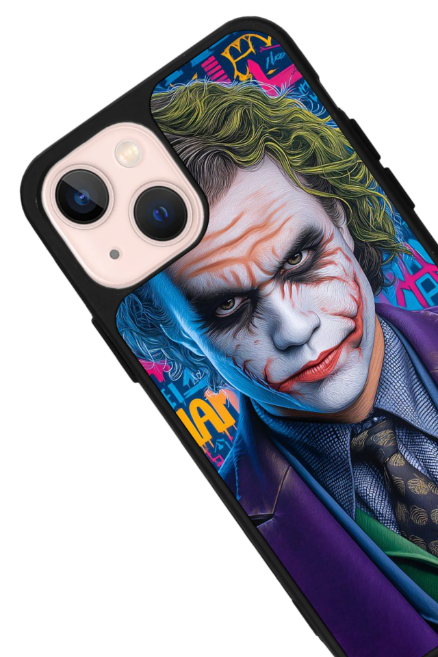 iPhone 15 Uyumlu Joker Tasarımlı Glossy Premium Kılıf