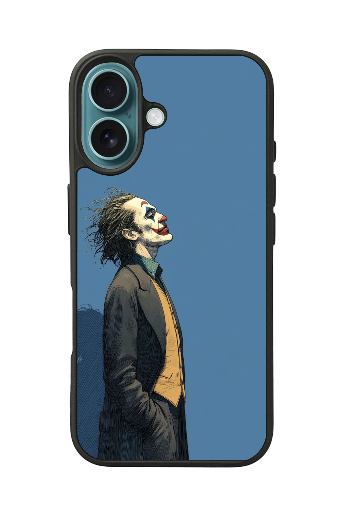iPhone 16 Plus Uyumlu Joker Tasarımlı Glossy Premium Kılıf
