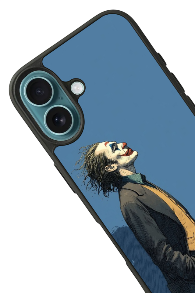 iPhone 16 Plus Uyumlu Joker Tasarımlı Glossy Premium Kılıf