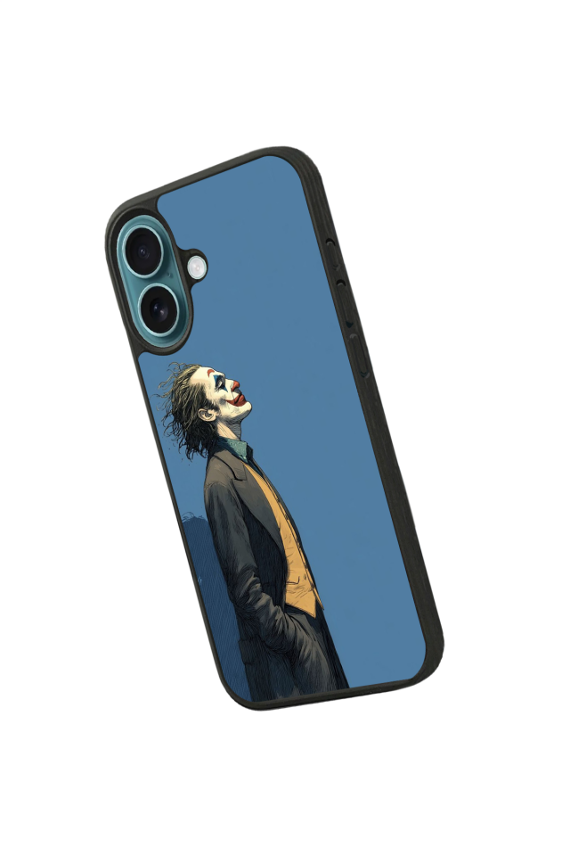iPhone 16 Plus Uyumlu Joker Tasarımlı Glossy Premium Kılıf