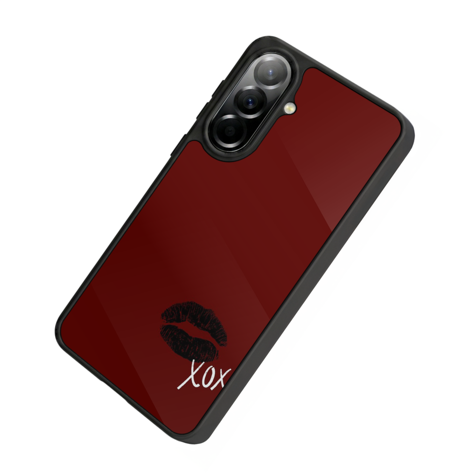 Samsung Galaxy A57 Uyumlu Kalp Love Tasarımlı Glossy Premium Kılıf
