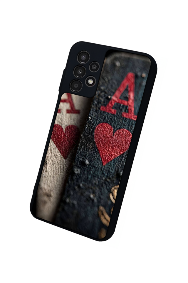 Samsung Galaxy A13 Uyumlu Kart Tasarımlı Glossy Premium Kılıf