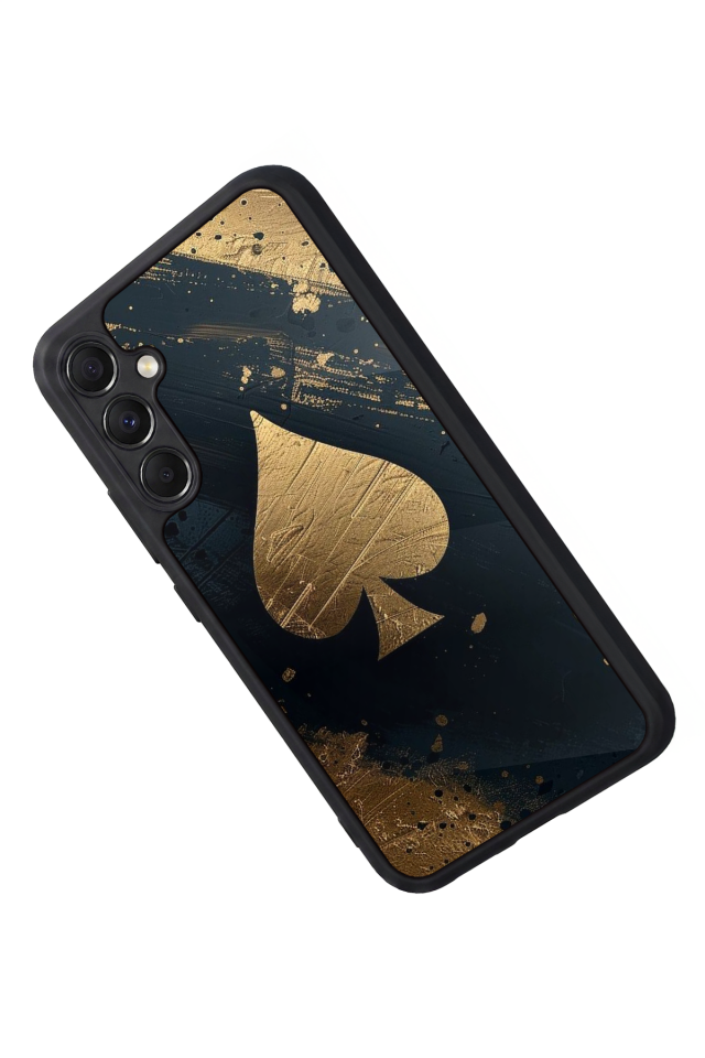 Samsung Galaxy M34 Uyumlu Kart Tasarımlı Glossy Premium Kılıf