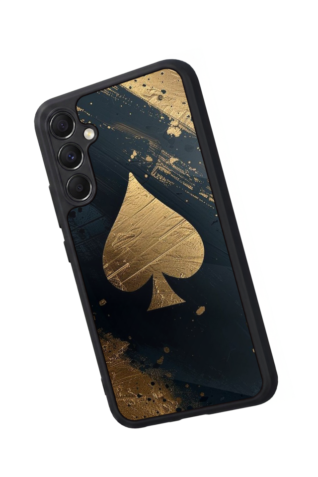 Samsung Galaxy M34 Uyumlu Kart Tasarımlı Glossy Premium Kılıf