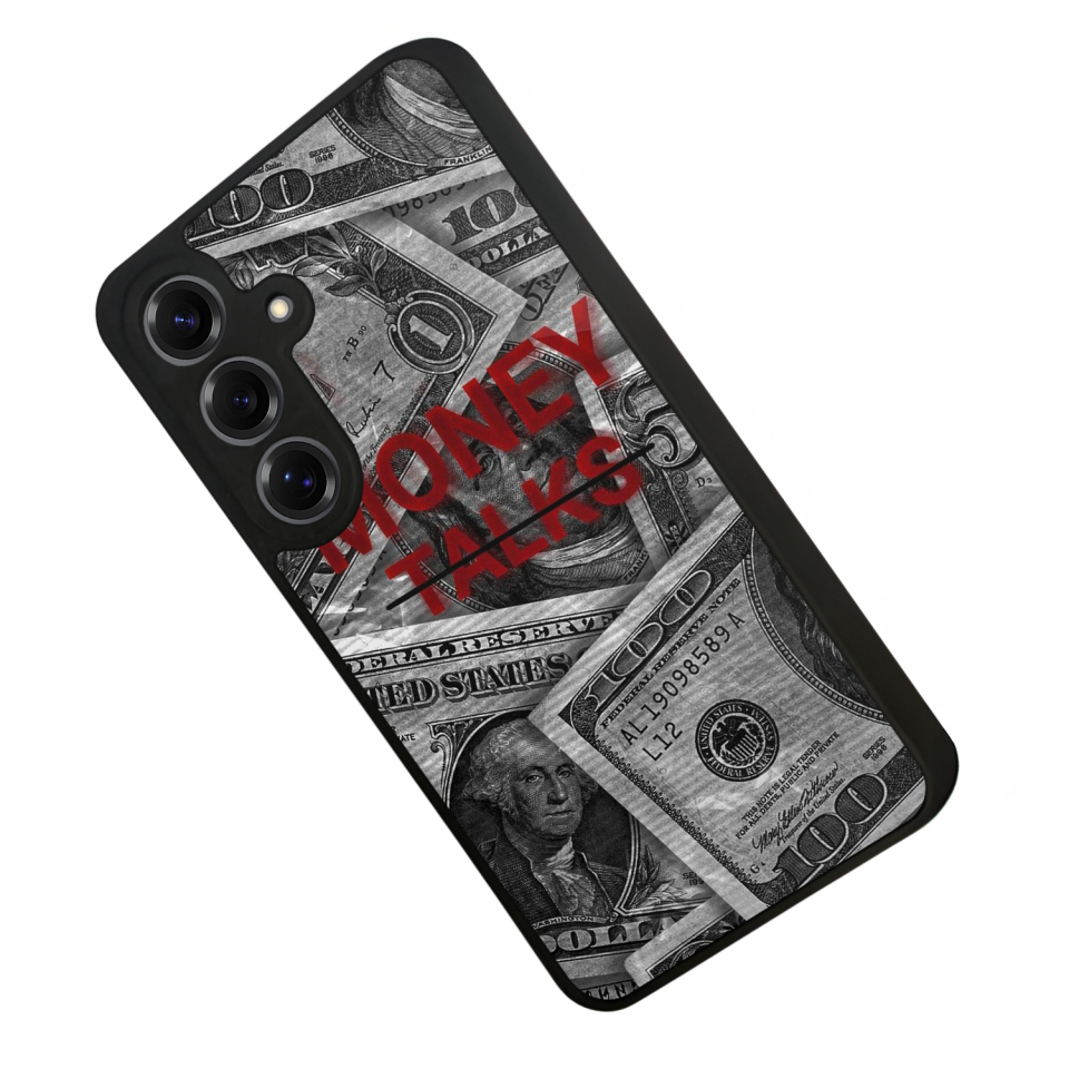 Samsung Galaxy S25 Uyumlu Money Para Tasarımlı Glossy Premium Kılıf