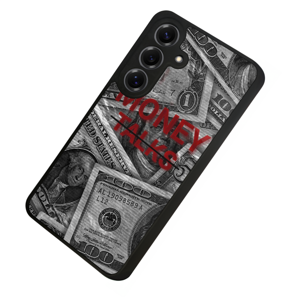 Samsung Galaxy S25 Uyumlu Money Para Tasarımlı Glossy Premium Kılıf