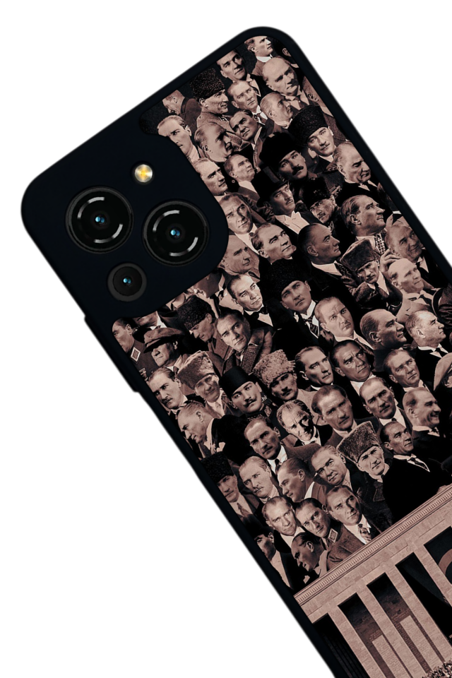 Reeder S23 Pro Max Uyumlu Mustafa Kemal Ataturk Tasarımlı Glossy Premium Kılıf