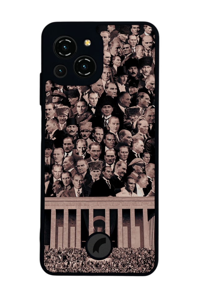 Reeder S23 Pro Max Uyumlu Mustafa Kemal Ataturk Tasarımlı Glossy Premium Kılıf