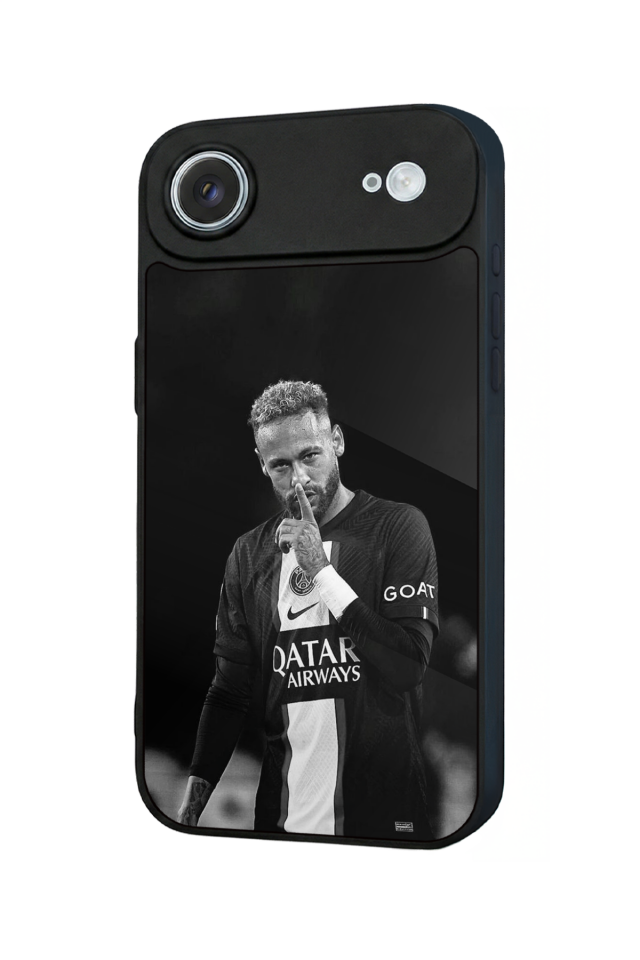 iPhone 17 Air Uyumlu Neymar Tasarımlı Glossy Premium Kılıf