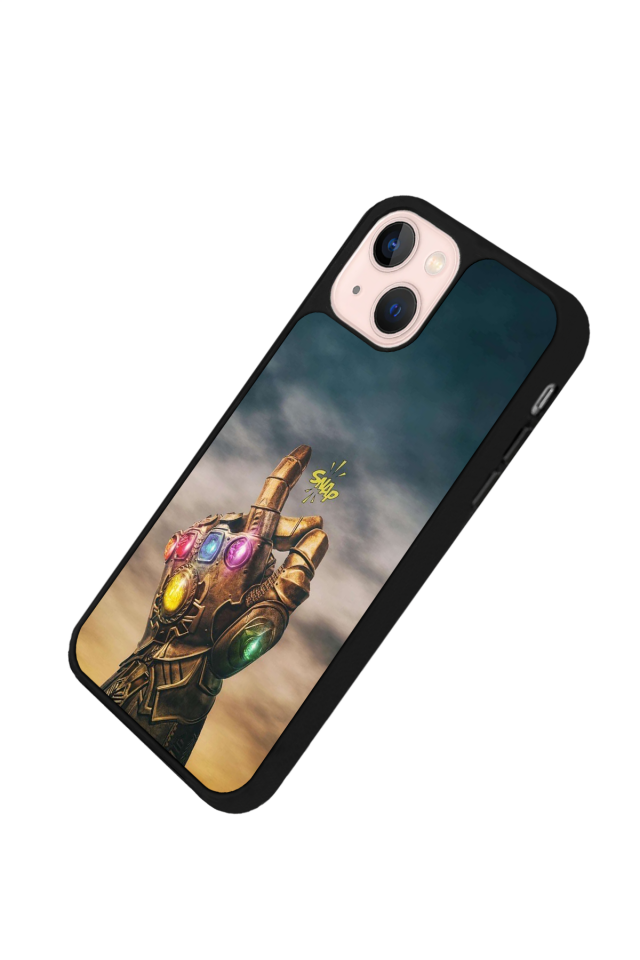 iPhone 14 Plus Uyumlu Thanos Tasarımlı Glossy Premium Kılıf