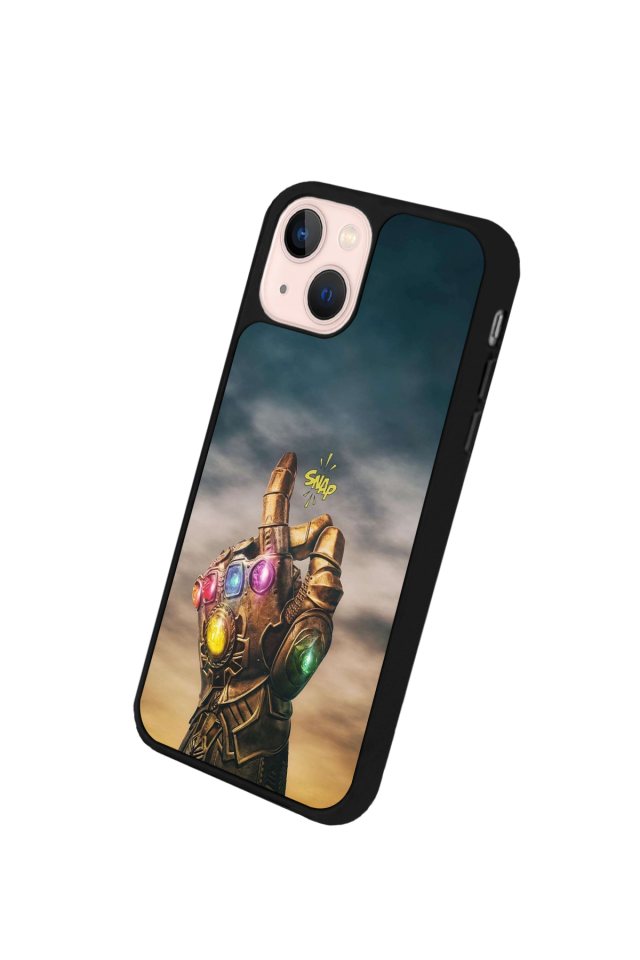 iPhone 14 Plus Uyumlu Thanos Tasarımlı Glossy Premium Kılıf