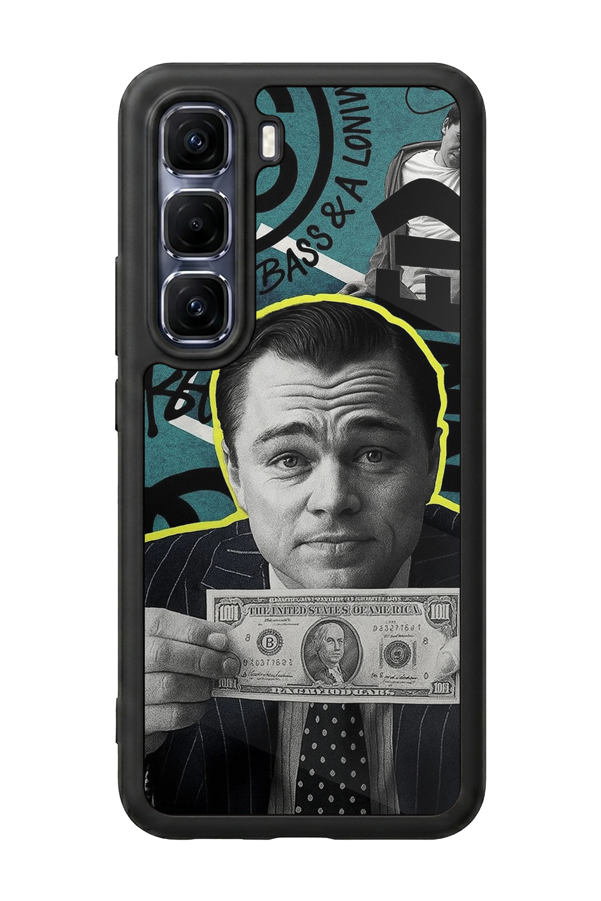 Infinix Hot 60 Pro Plus Uyumlu TheWolf Tasarımlı Glossy Premium Kılıf