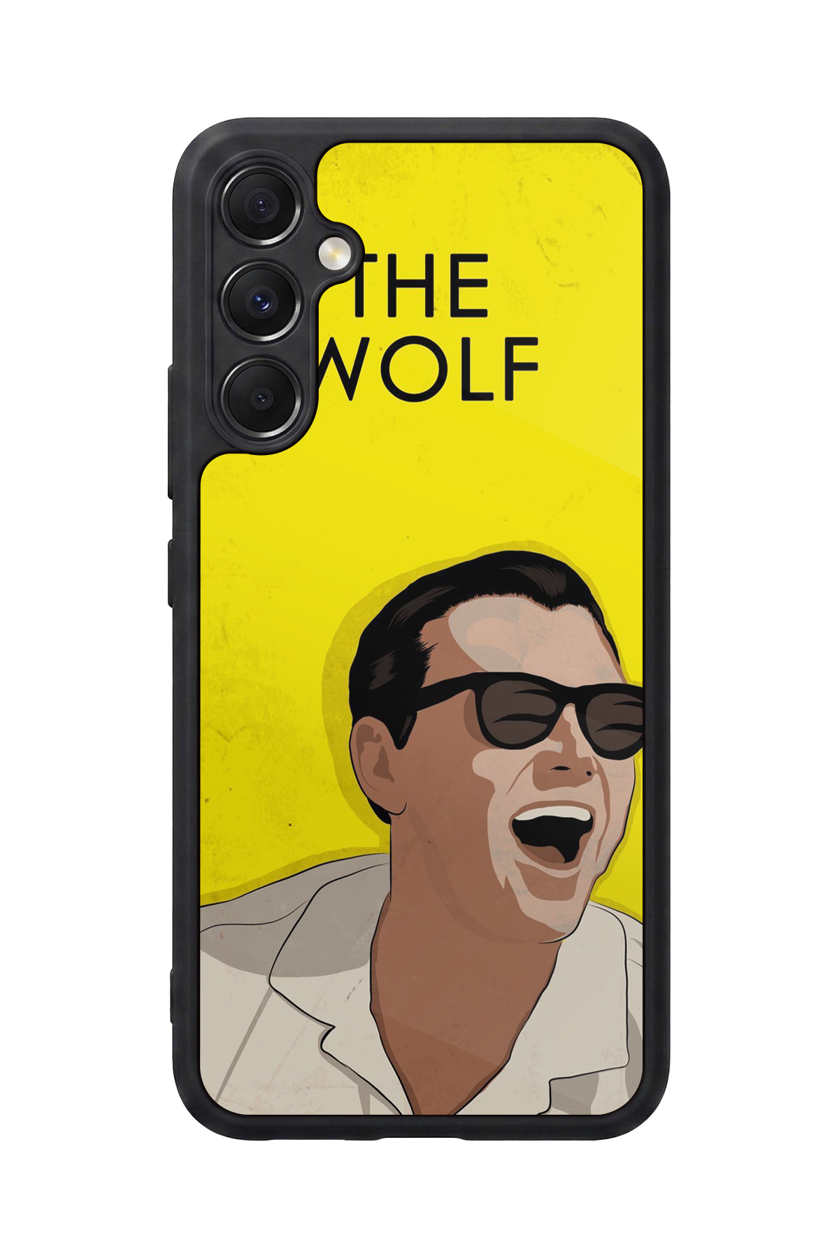 Samsung Galaxy A34 Uyumlu TheWolf Tasarımlı Glossy Premium Kılıf