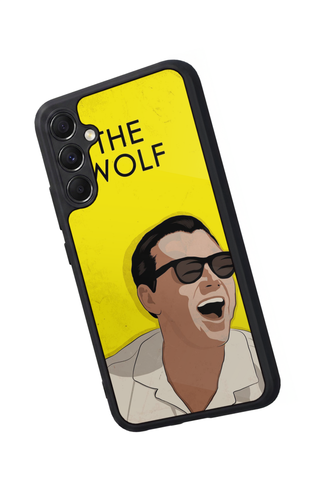 Samsung Galaxy A34 Uyumlu TheWolf Tasarımlı Glossy Premium Kılıf