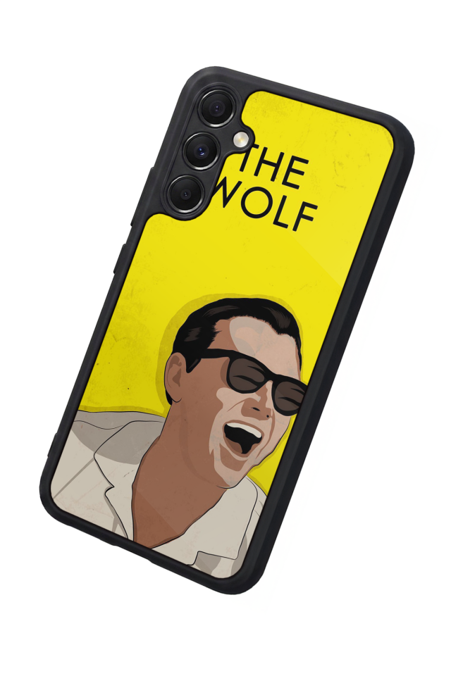 Samsung Galaxy A34 Uyumlu TheWolf Tasarımlı Glossy Premium Kılıf