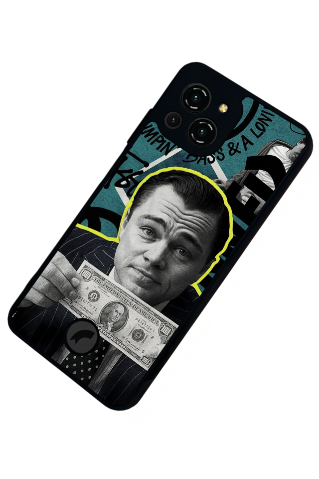 Reeder S23 Pro Max Uyumlu TheWolf Tasarımlı Glossy Premium Kılıf