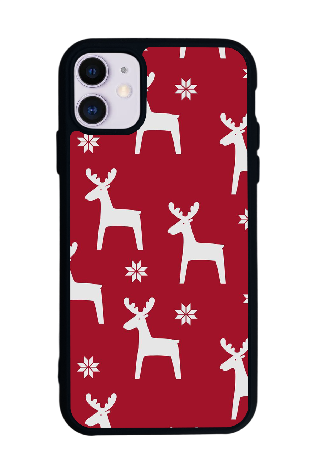 iPhone 11 Uyumlu Yilbasi Christmas Tasarımlı Glossy Premium Kılıf