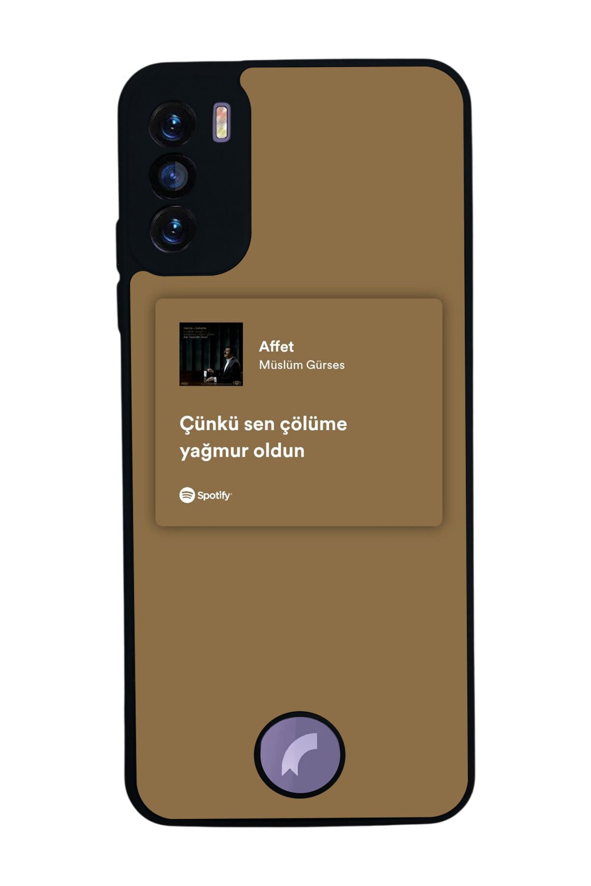 Reeder S19 Max Pro S Uyumlu Sarki Sozleri Tasarımlı Glossy Premium Kılıf