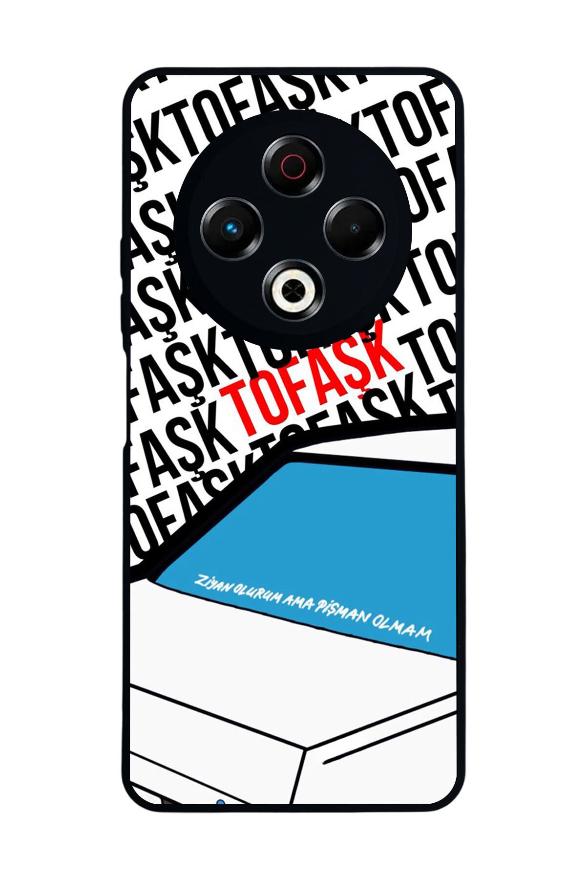Tecno Spark 30 Uyumlu Tofas Tasarımlı Glossy Premium Kılıf