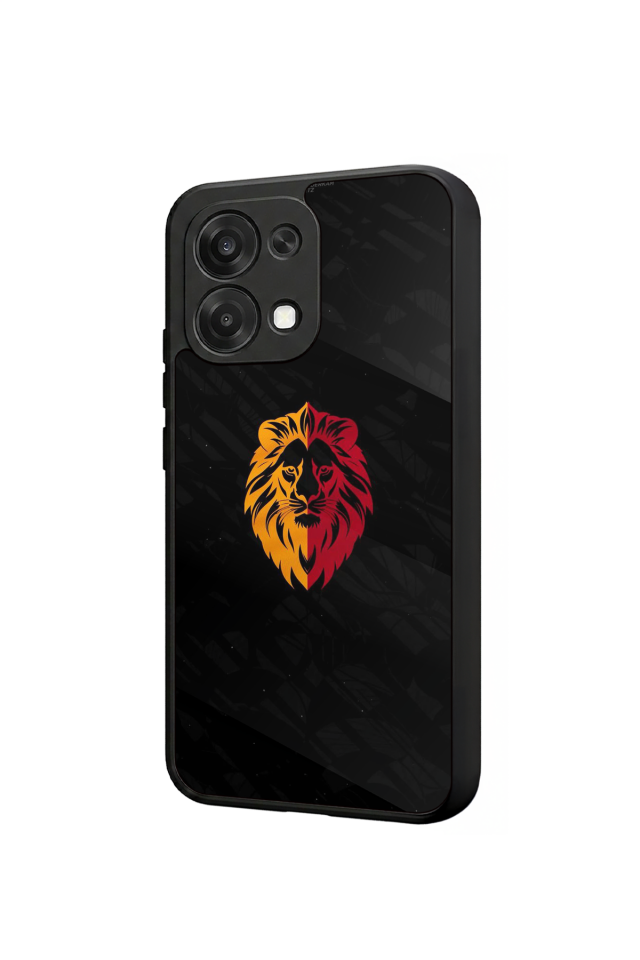 Oppo A6 Pro Uyumlu Aslan Tasarımlı Glossy Premium Kılıf