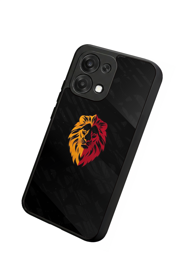 Oppo A6 Pro Uyumlu Aslan Tasarımlı Glossy Premium Kılıf