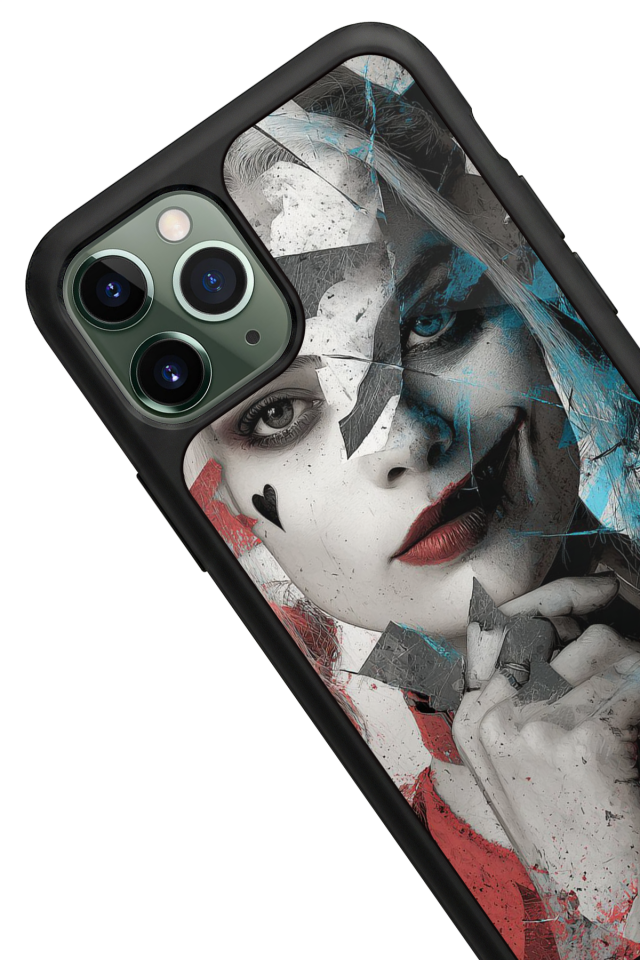 iPhone 11 Pro Uyumlu HarleyQueen Tasarımlı Glossy Premium Kılıf