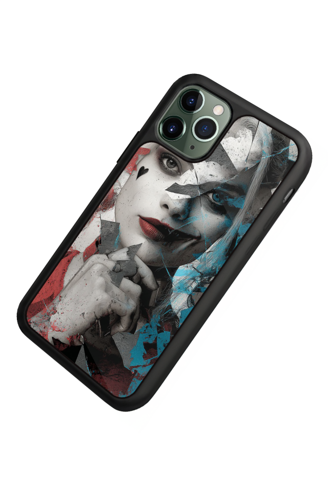 iPhone 11 Pro Uyumlu HarleyQueen Tasarımlı Glossy Premium Kılıf