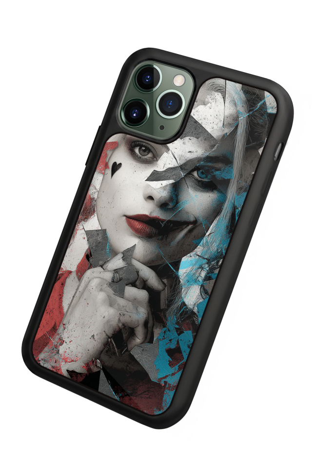 iPhone 11 Pro Uyumlu HarleyQueen Tasarımlı Glossy Premium Kılıf