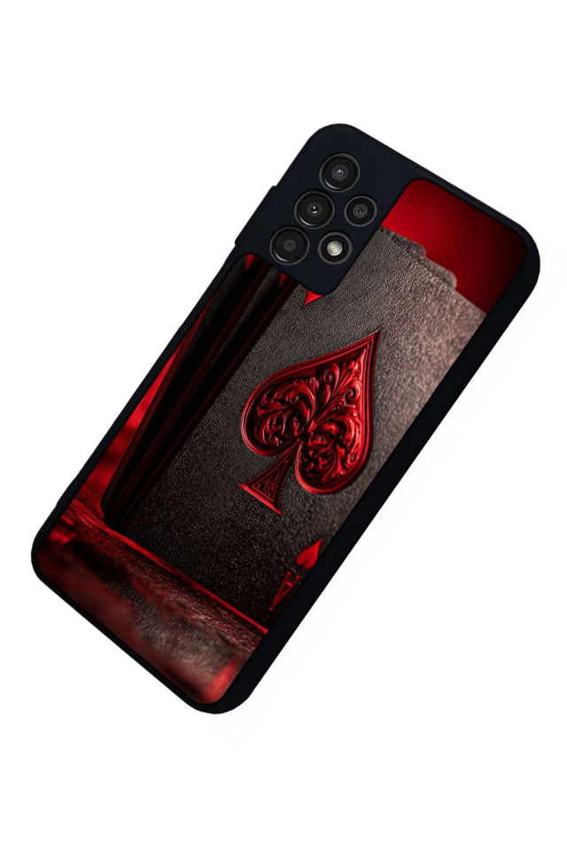 Samsung Galaxy A13 Uyumlu Kart Tasarımlı Glossy Premium Kılıf