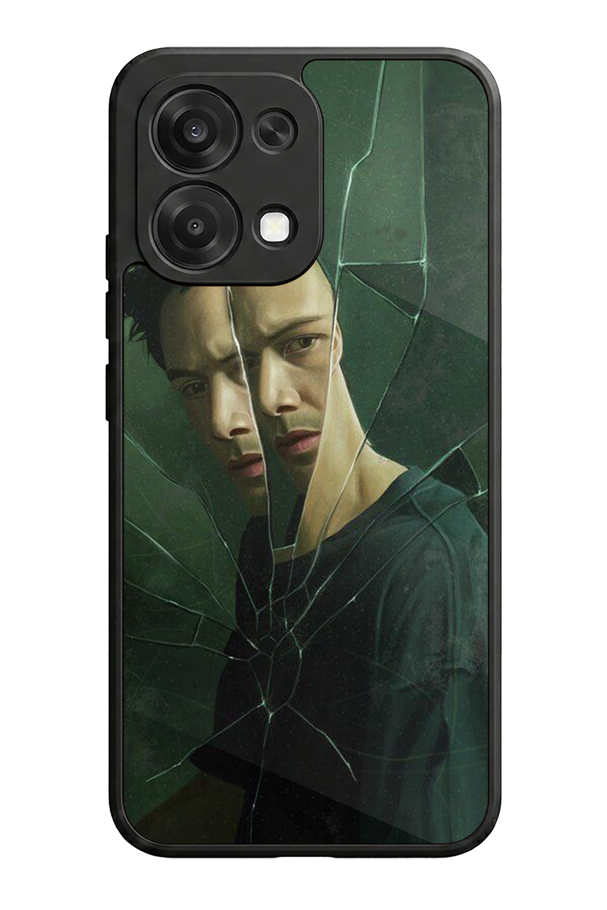 Oppo A6 Pro Uyumlu MatriOppo A6 Pro Tasarımlı Glossy Premium Kılıf