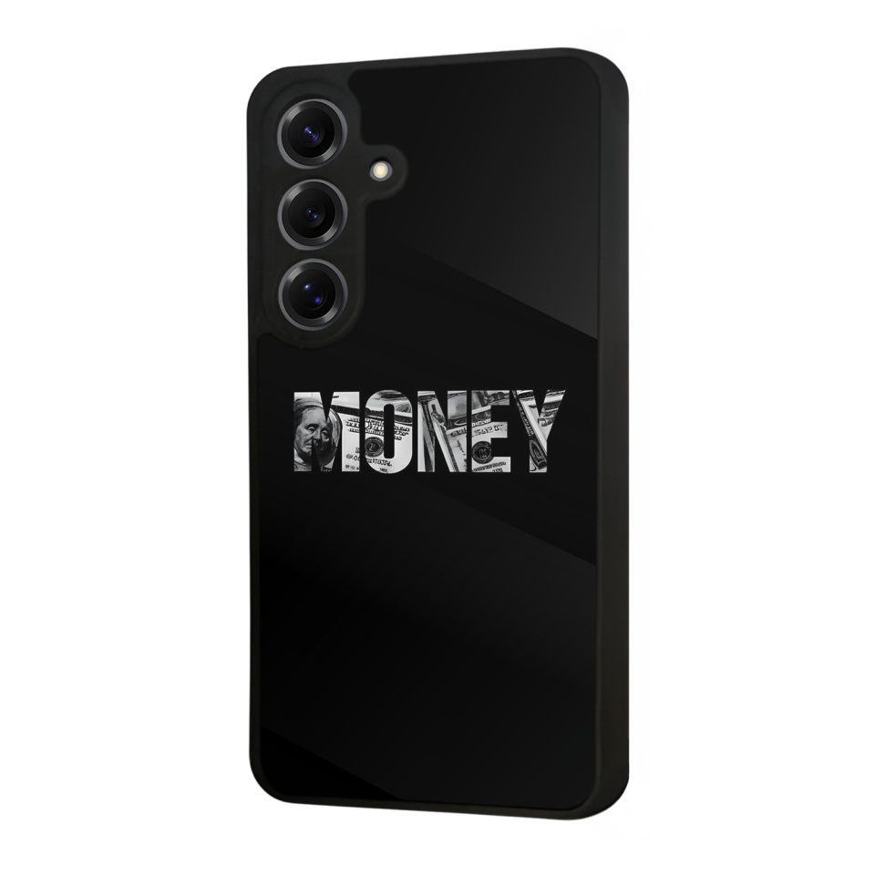 Samsung Galaxy S25 Uyumlu Money Para Tasarımlı Glossy Premium Kılıf