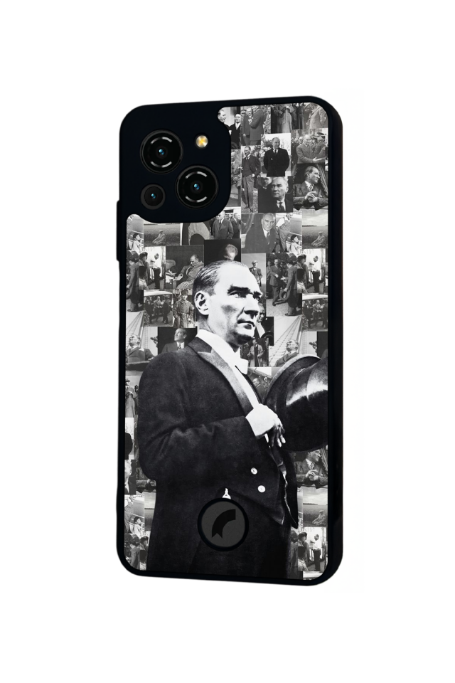 Reeder S23 Pro Max Uyumlu Mustafa Kemal Ataturk Tasarımlı Glossy Premium Kılıf