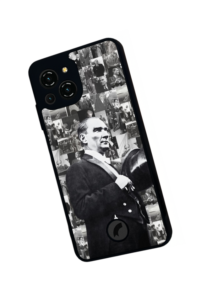Reeder S23 Pro Max Uyumlu Mustafa Kemal Ataturk Tasarımlı Glossy Premium Kılıf