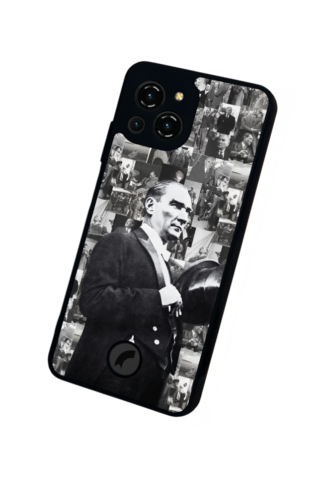 Reeder S23 Pro Max Uyumlu Mustafa Kemal Ataturk Tasarımlı Glossy Premium Kılıf
