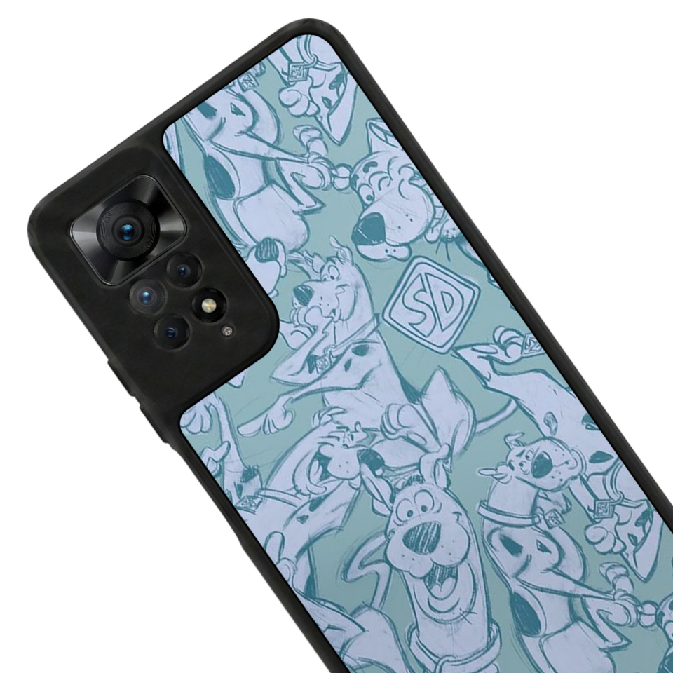 Xiaomi Redmi Note 12 Pro Uyumlu Scooby Doo Tasarımlı Glossy Premium Kılıf