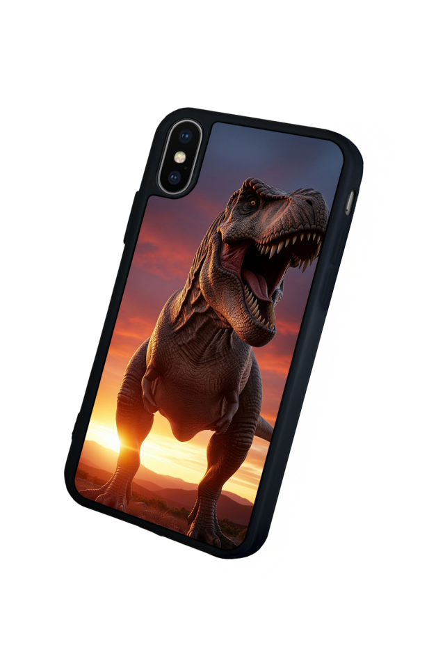 iPhone XS Max Uyumlu T-ReiPhone XS Max Tasarımlı Glossy Premium Kılıf