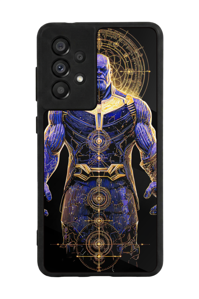 Samsung Galaxy A73 Uyumlu Thanos Tasarımlı Glossy Premium Kılıf