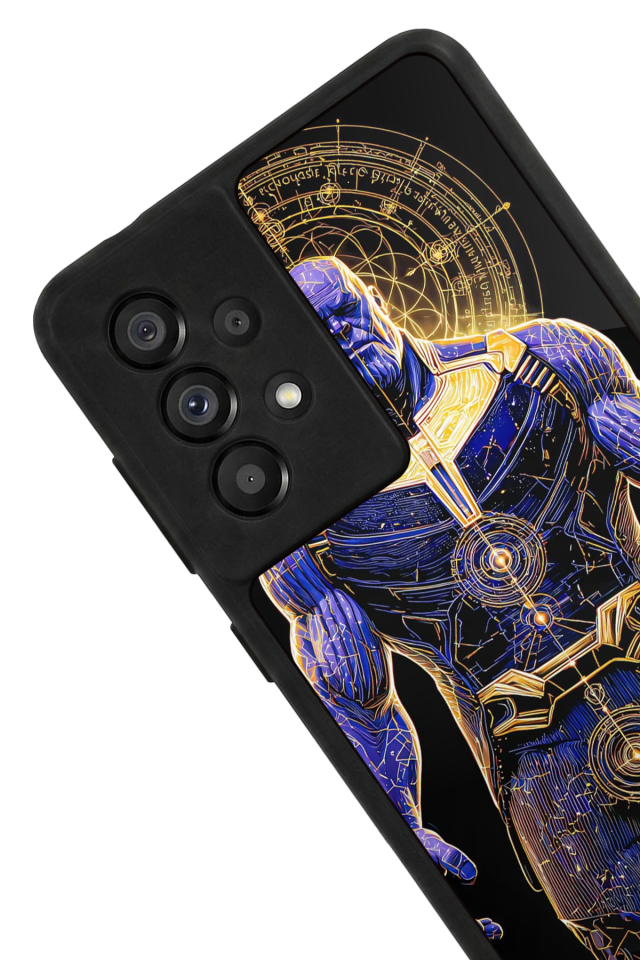 Samsung Galaxy A73 Uyumlu Thanos Tasarımlı Glossy Premium Kılıf