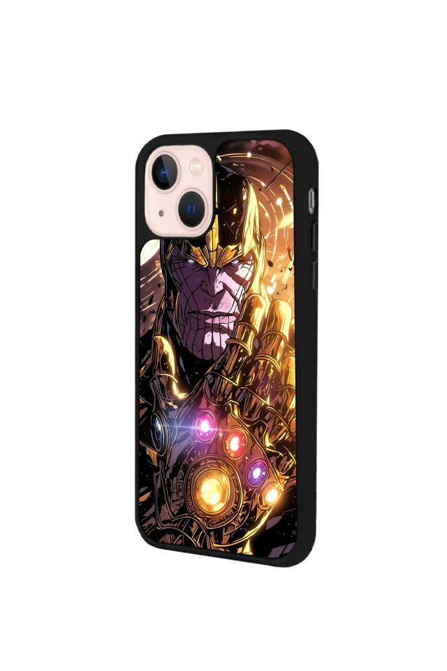 iPhone 14 Plus Uyumlu Thanos Tasarımlı Glossy Premium Kılıf